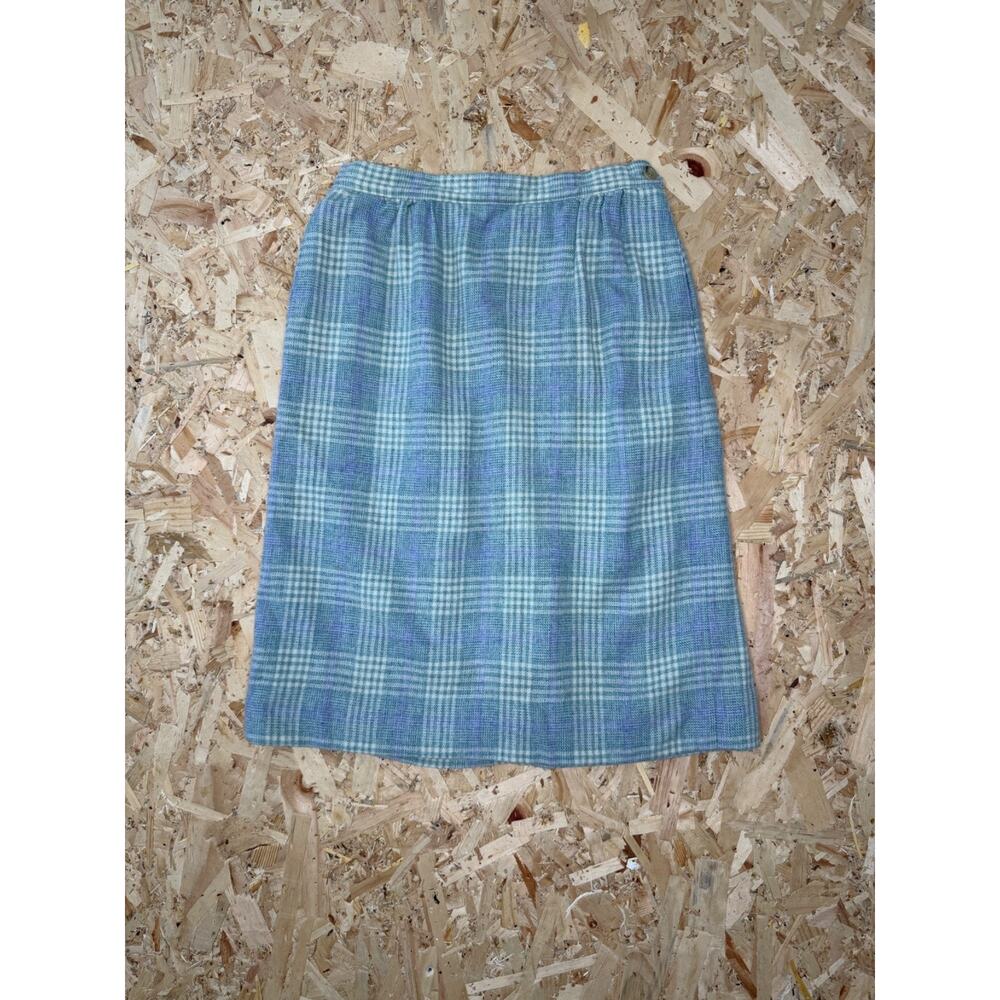 Pendleton Vintage Petite Skirt Made From 100% Virgin Wool Sz S
